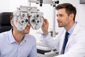 Visiting the Eye Doctor